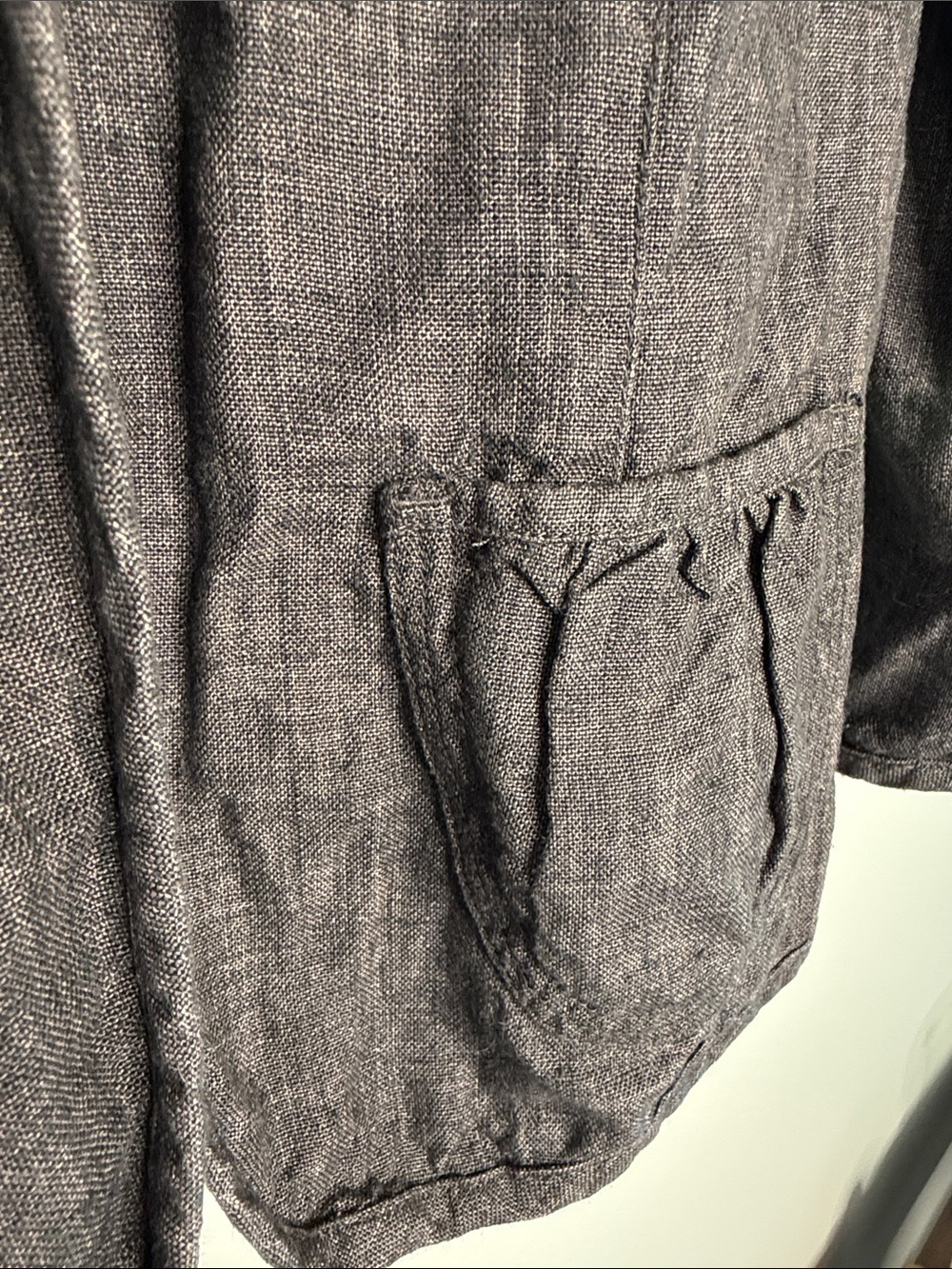 Part Two Textured Dark Gray Women's Blazer Jacket 42 Eur / 16 UK - Picture 4 of 13